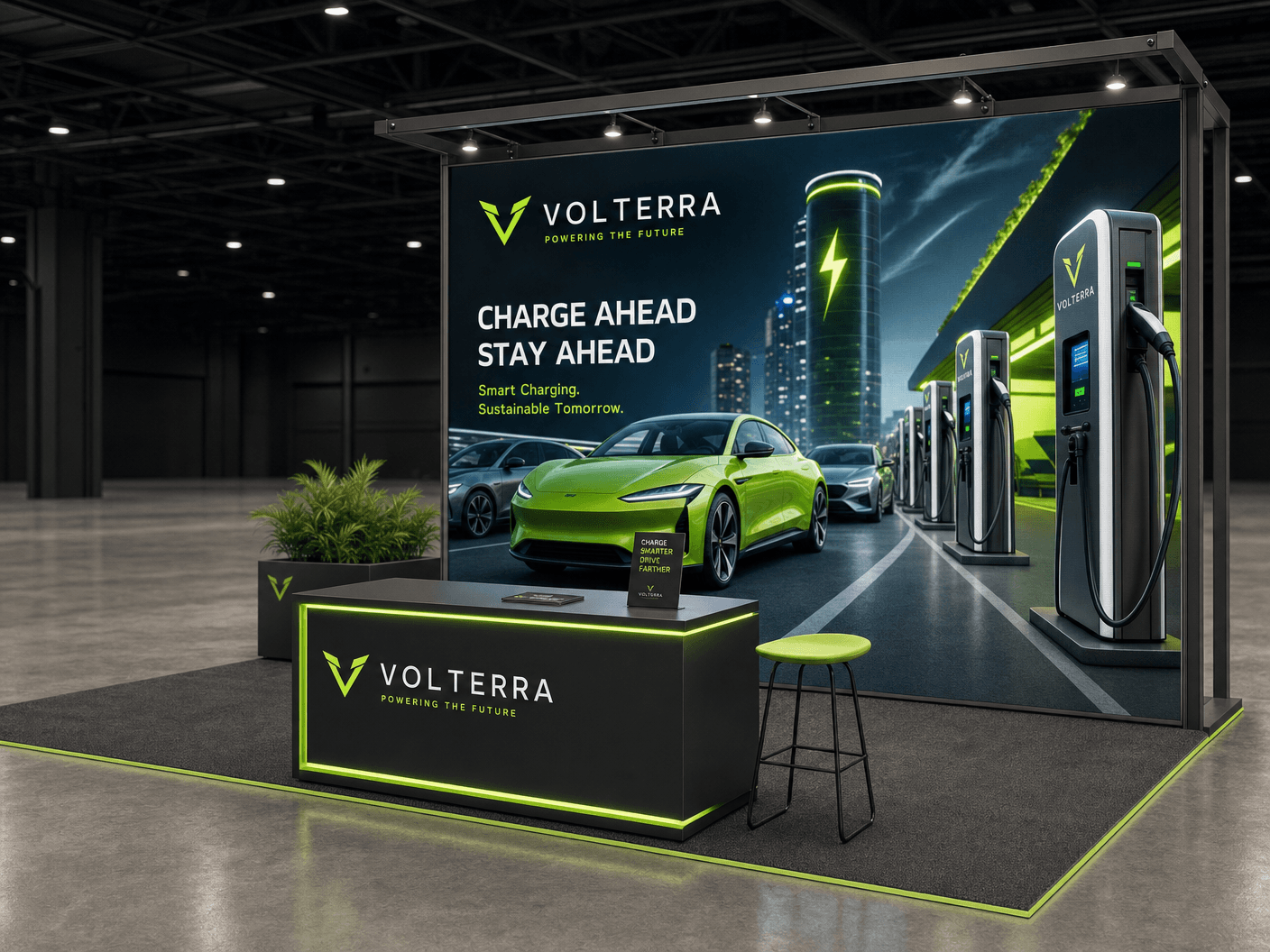 Cloud Computing Conference 10x20 LED Backwall Exhibit – Technology Companies