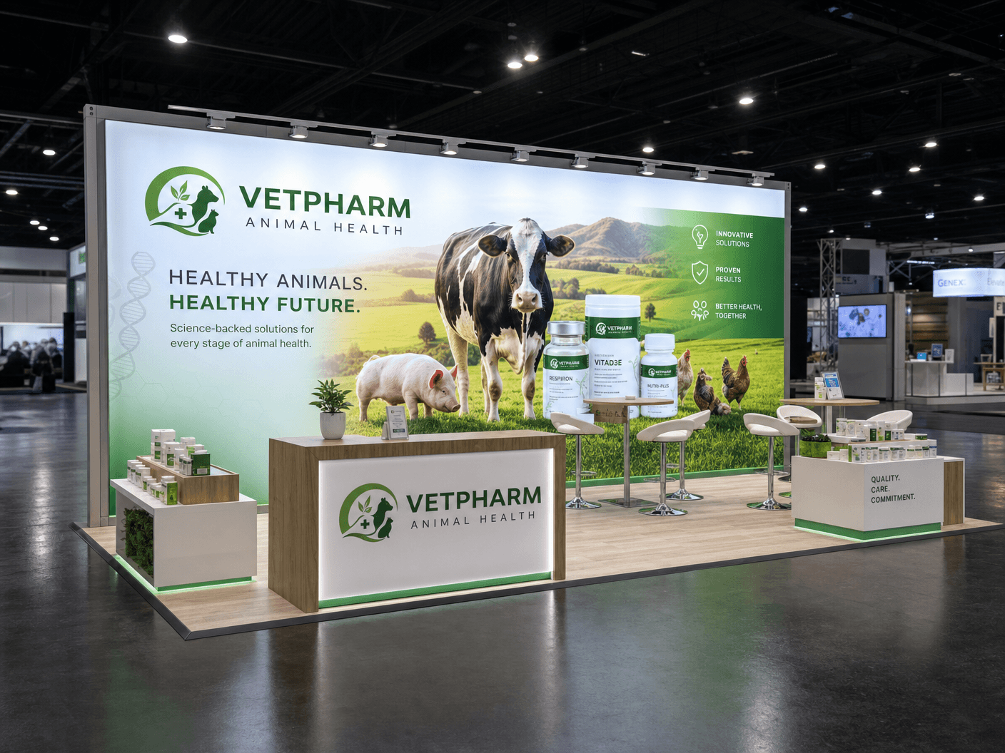10x30 LED Display Exhibit for SMM in Orlando