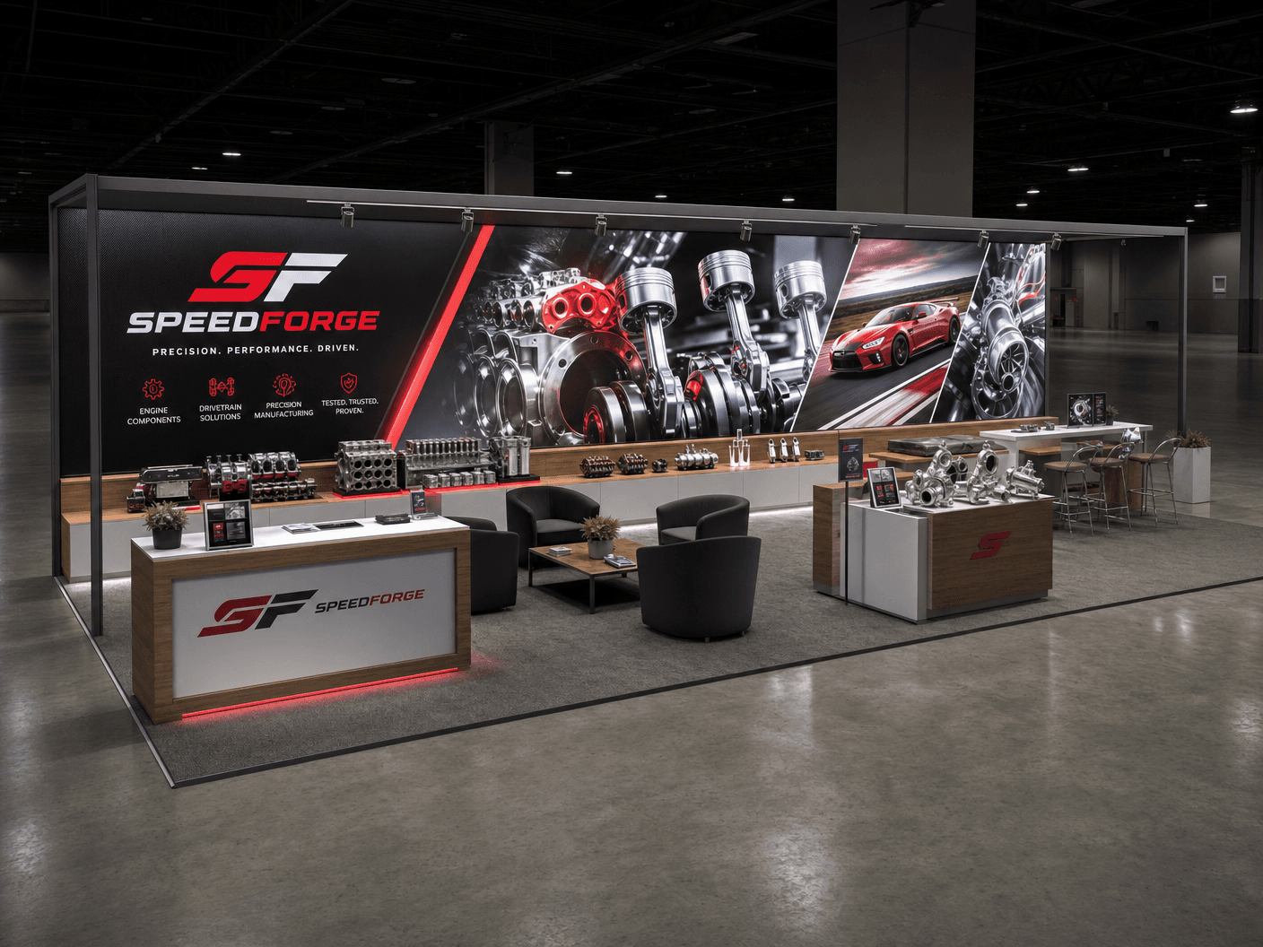 10x30 LED Exhibit for InfoComm in Las Vegas