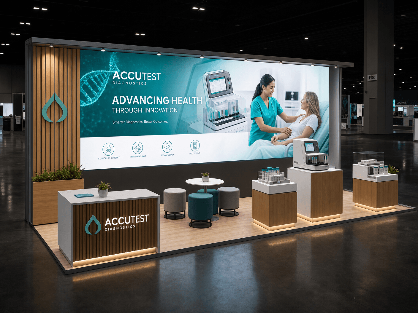 10x30 LED Exhibit for InfoComm in Orlando