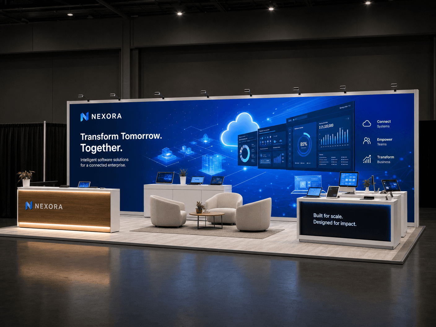 10x30 LED Display Exhibit for Comic-Con in Atlanta