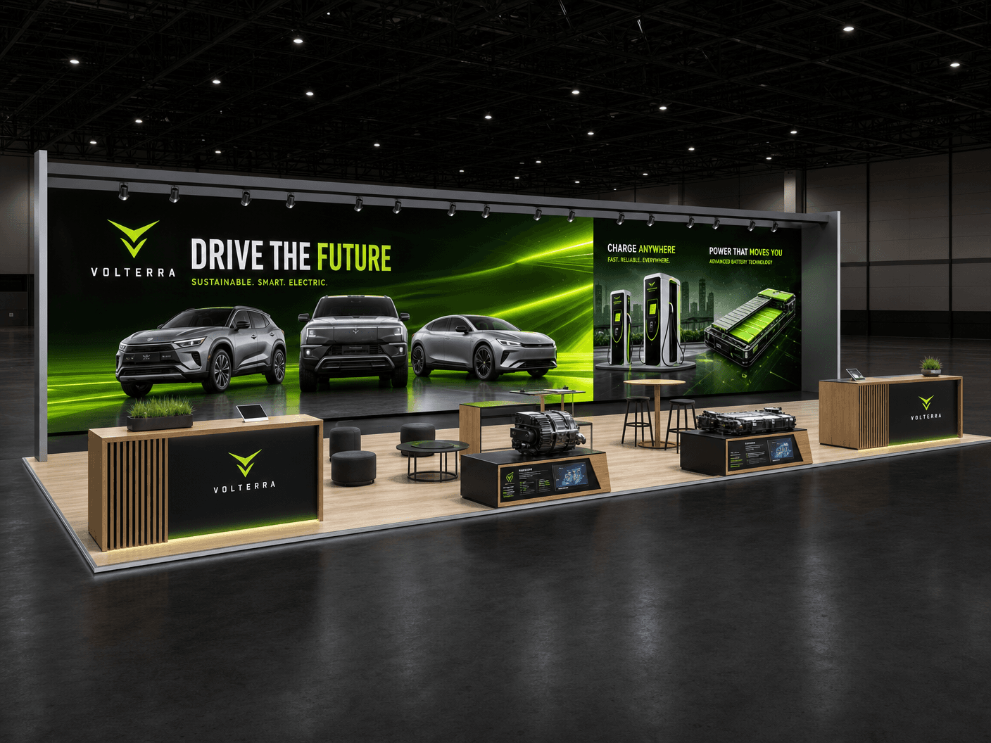 10x30 LED Trade Show Exhibit for FABTECH in Chicago
