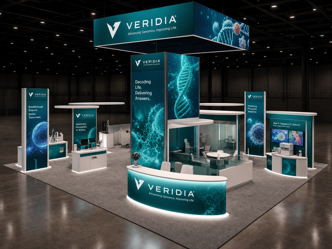 30x40 LED Exhibit Rental for I/ITSEC Orlando