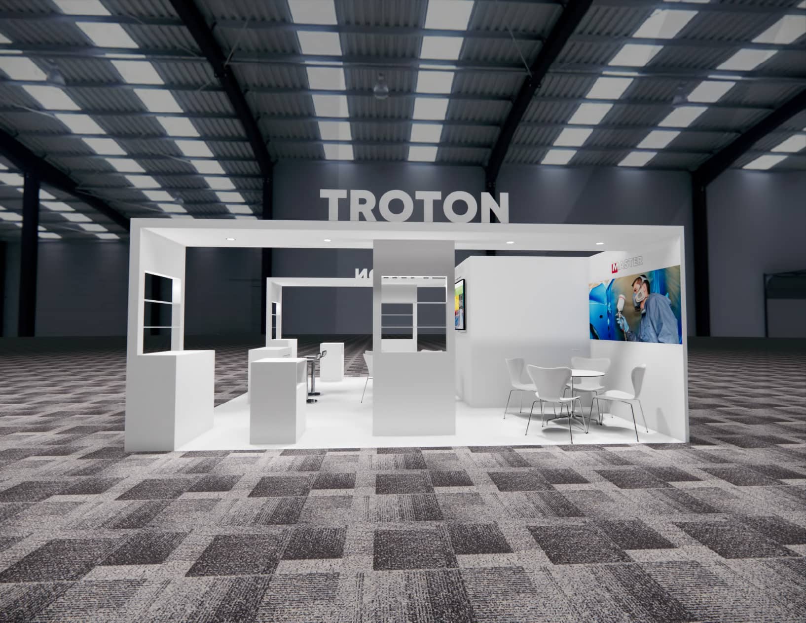 Money 20/20 trade show booth - 20X20 display