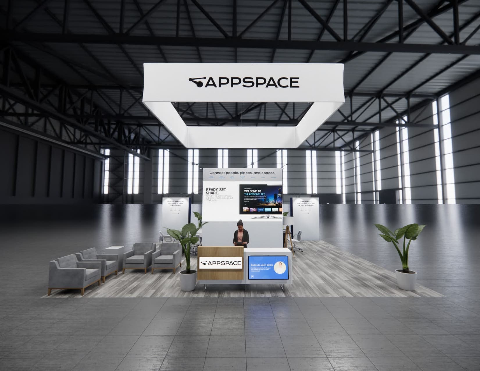 Money 20/20 30 x 30 exhibit rental Las Vegas