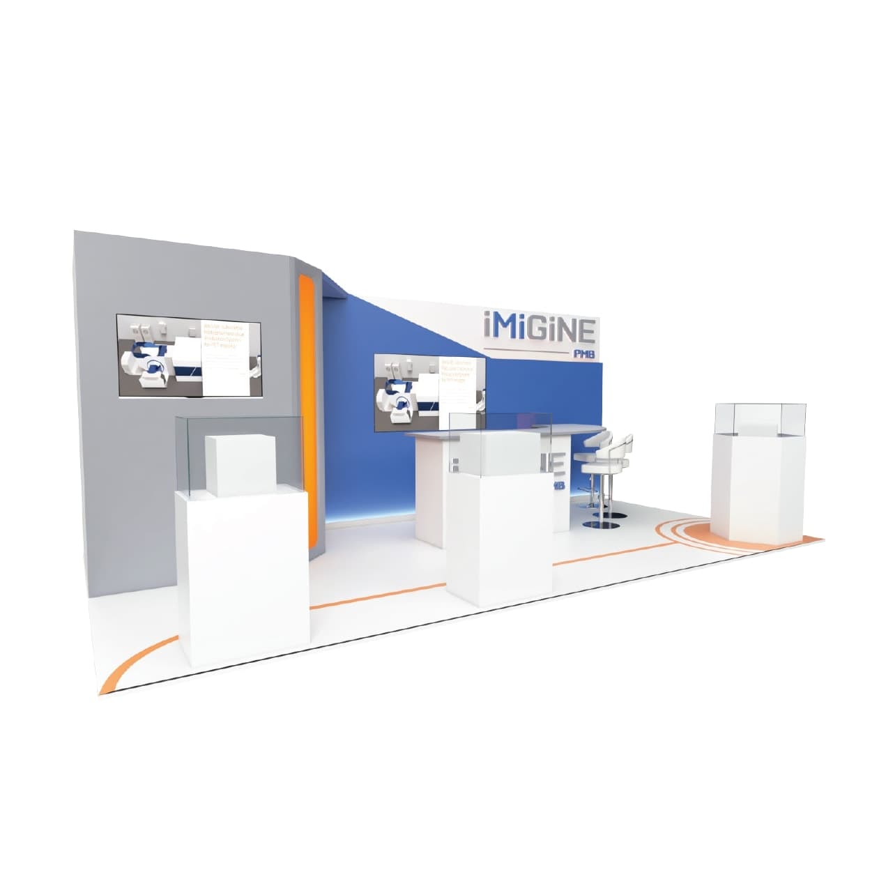 Custom 10 x 20 Booth Rental 1.9
