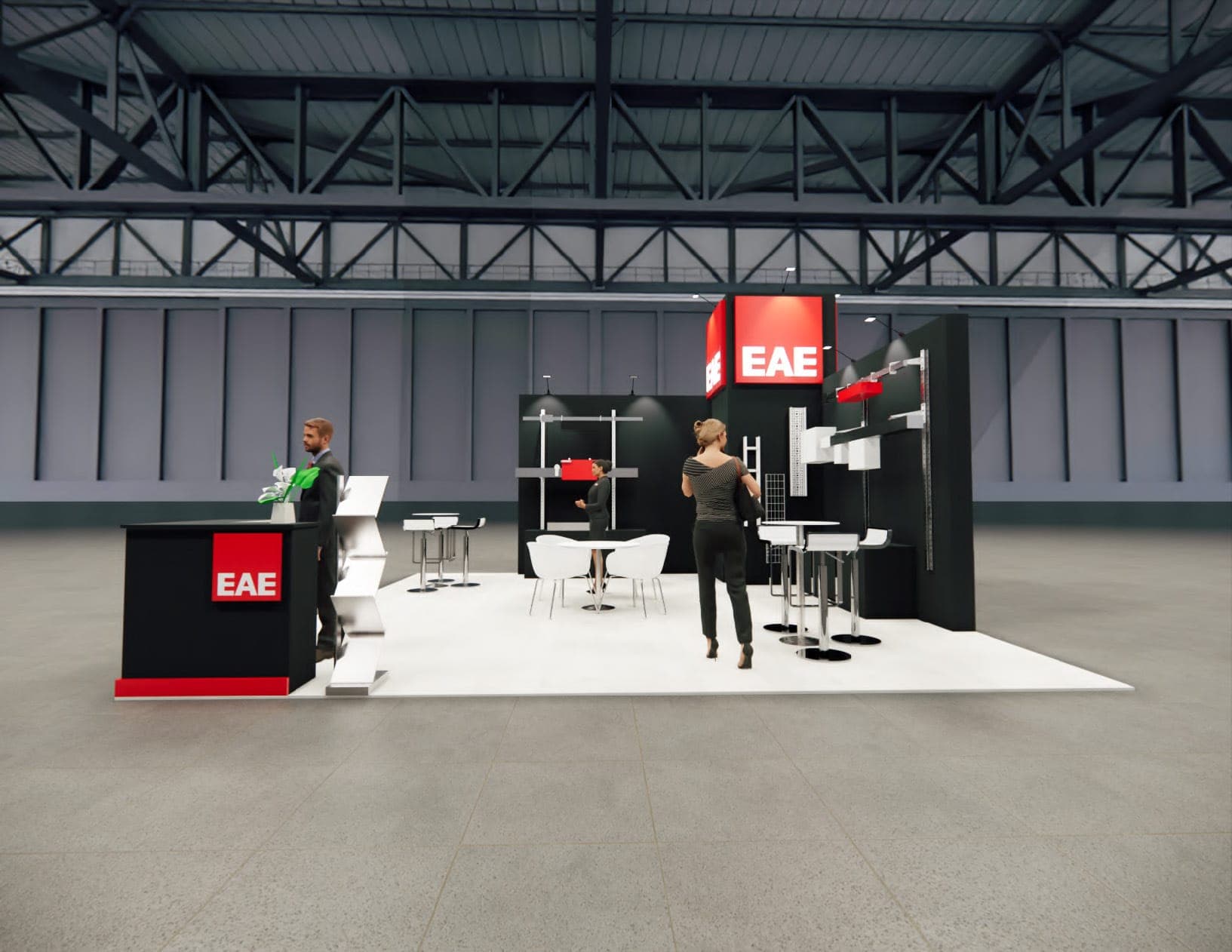 AAPEX trade show booth - 20x20 Expo
