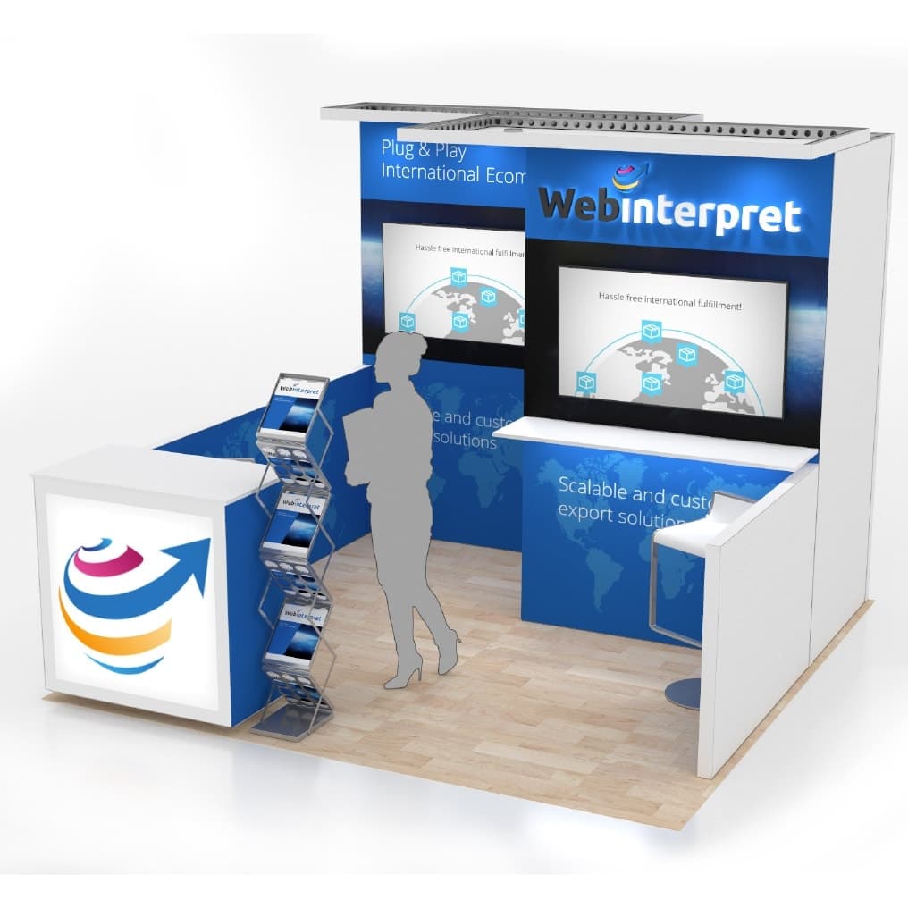 10 x 10 Las Vegas Booth Rental 2.0