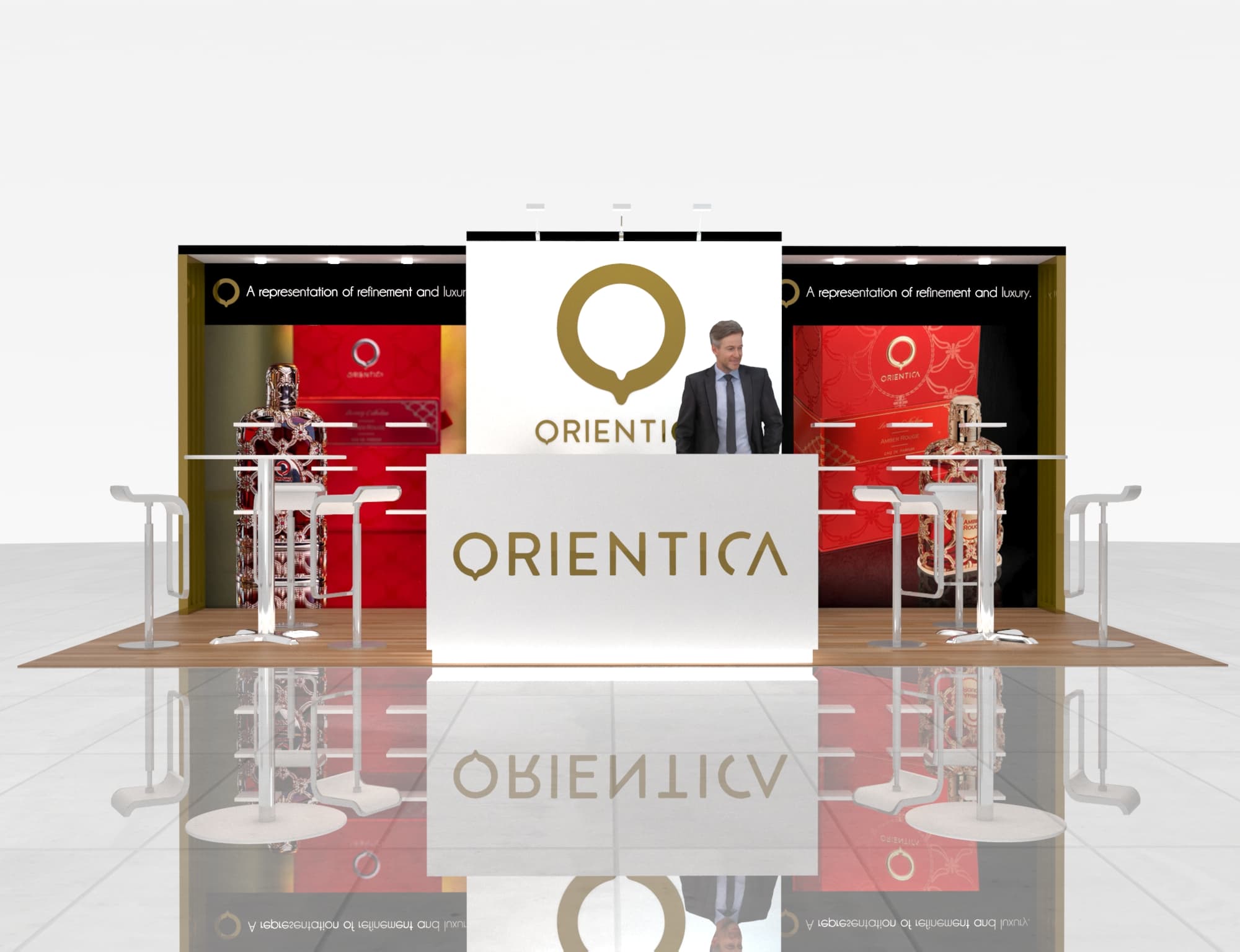 10x20 Trade Show Booth Stand Display Rental