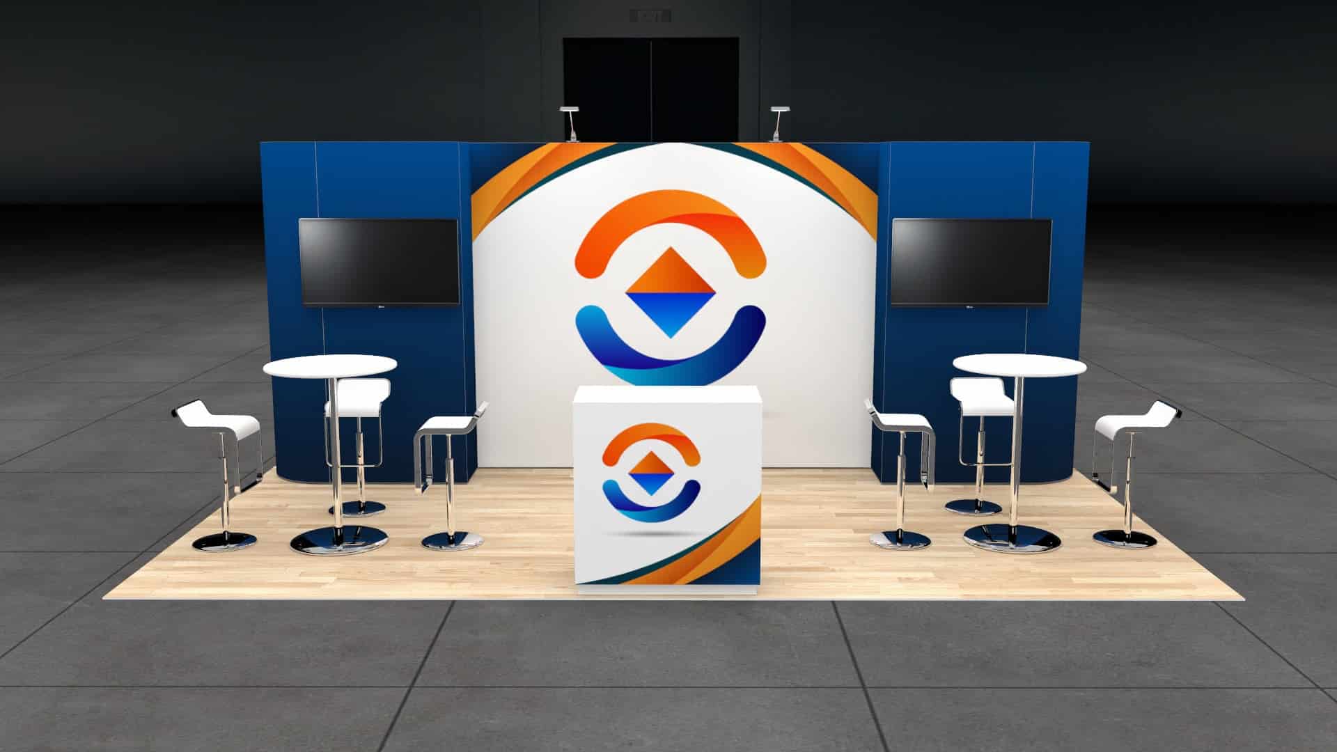 10x20 Trade Show Booth Rental