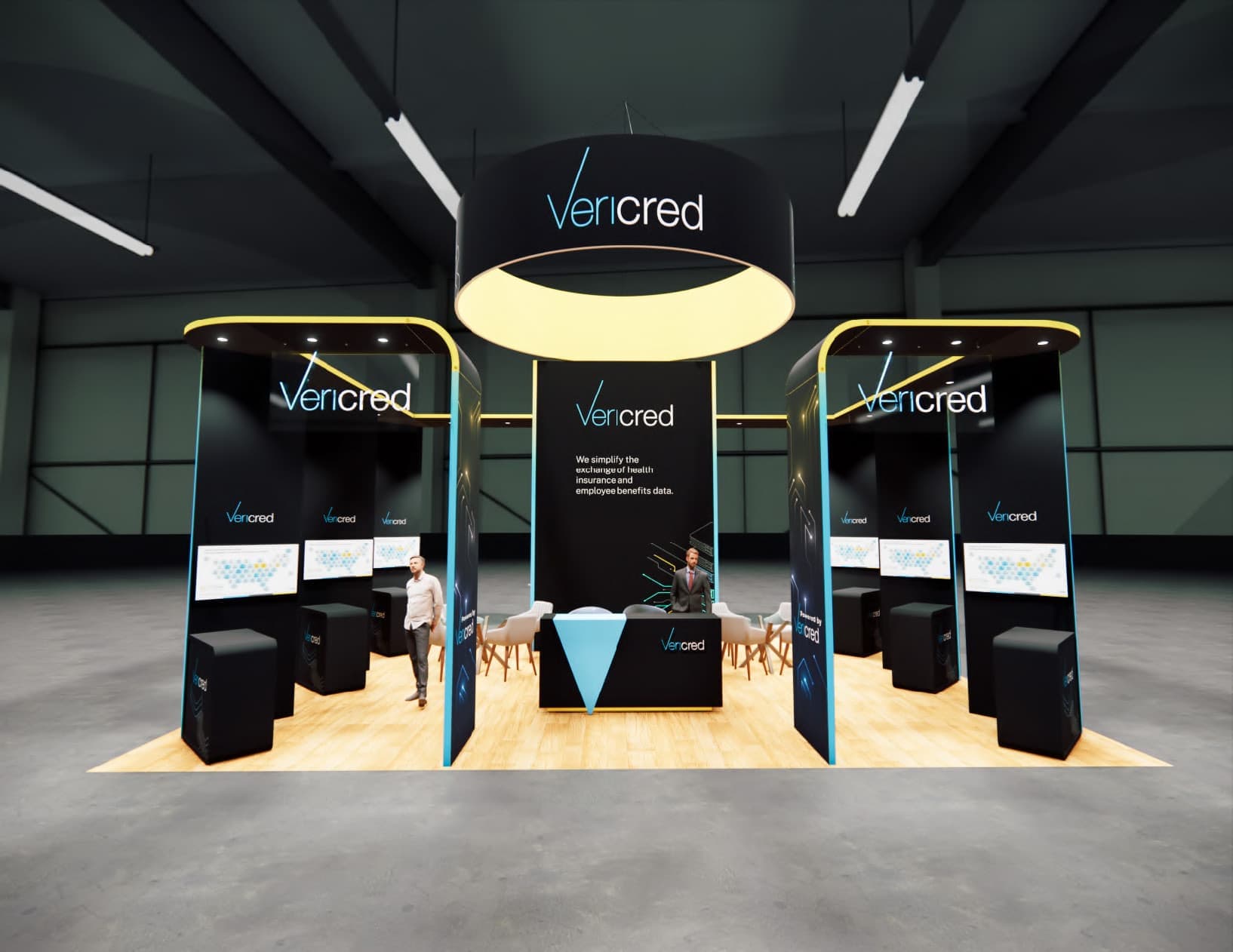 TPE24 trade show booth - 20 x 30 Expo