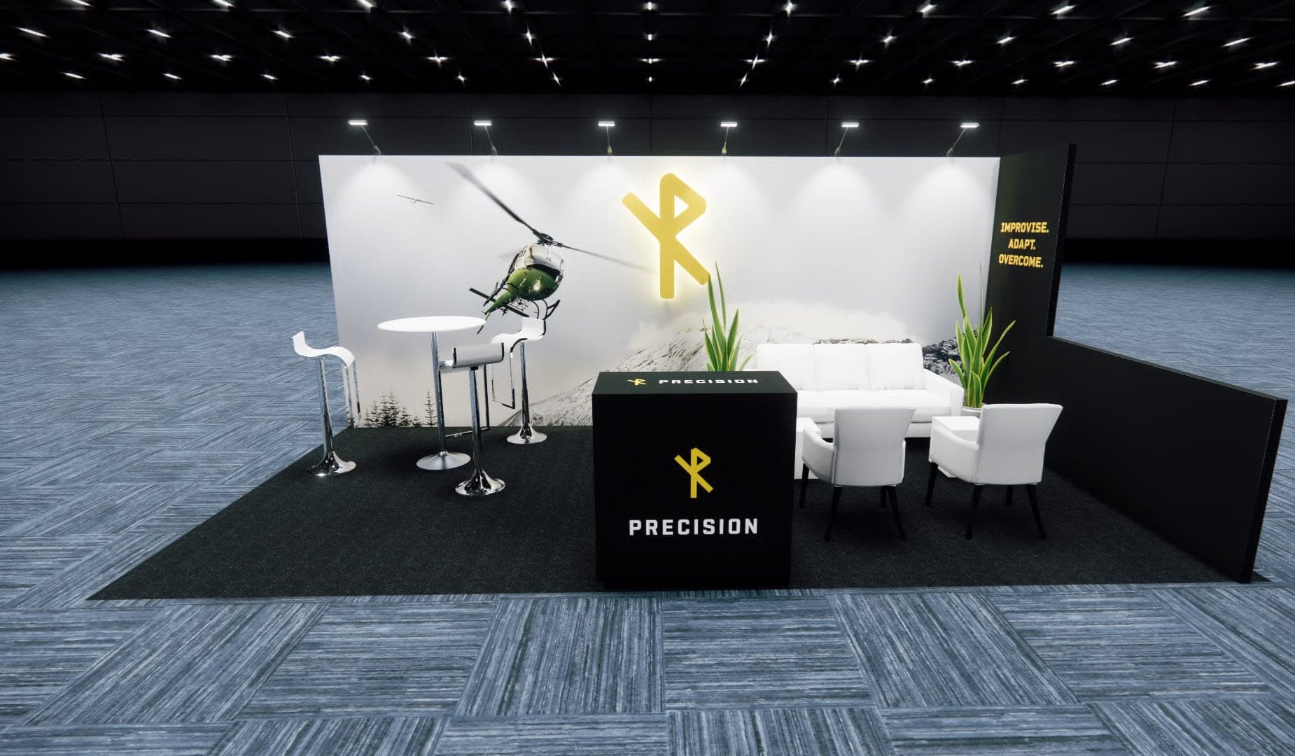 10 x 20 Money 20/20 Foot Trade Show Booth Rental