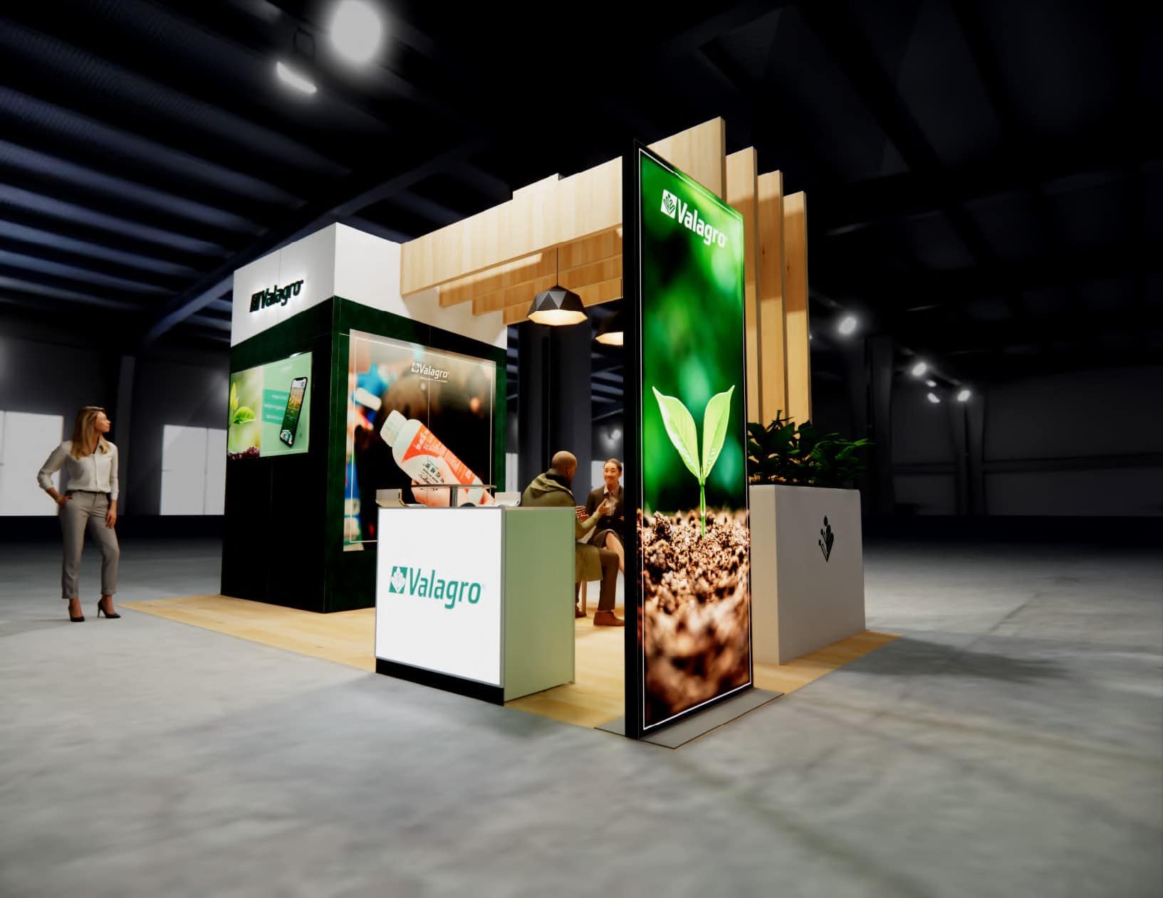 Las Vegas Island trade show booth - 10x20 booth