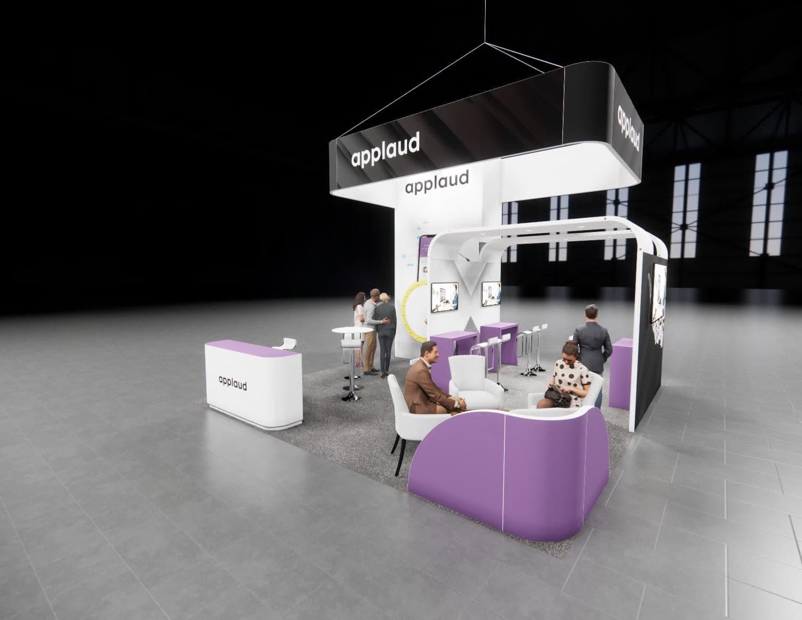 SEMA trade show exhibit rental 20 x 20