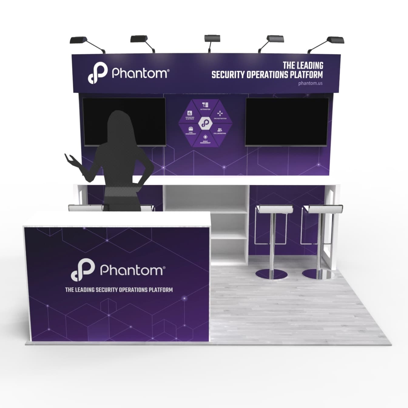 10 x 10 Miami Trade Show Booth Rental Catersource