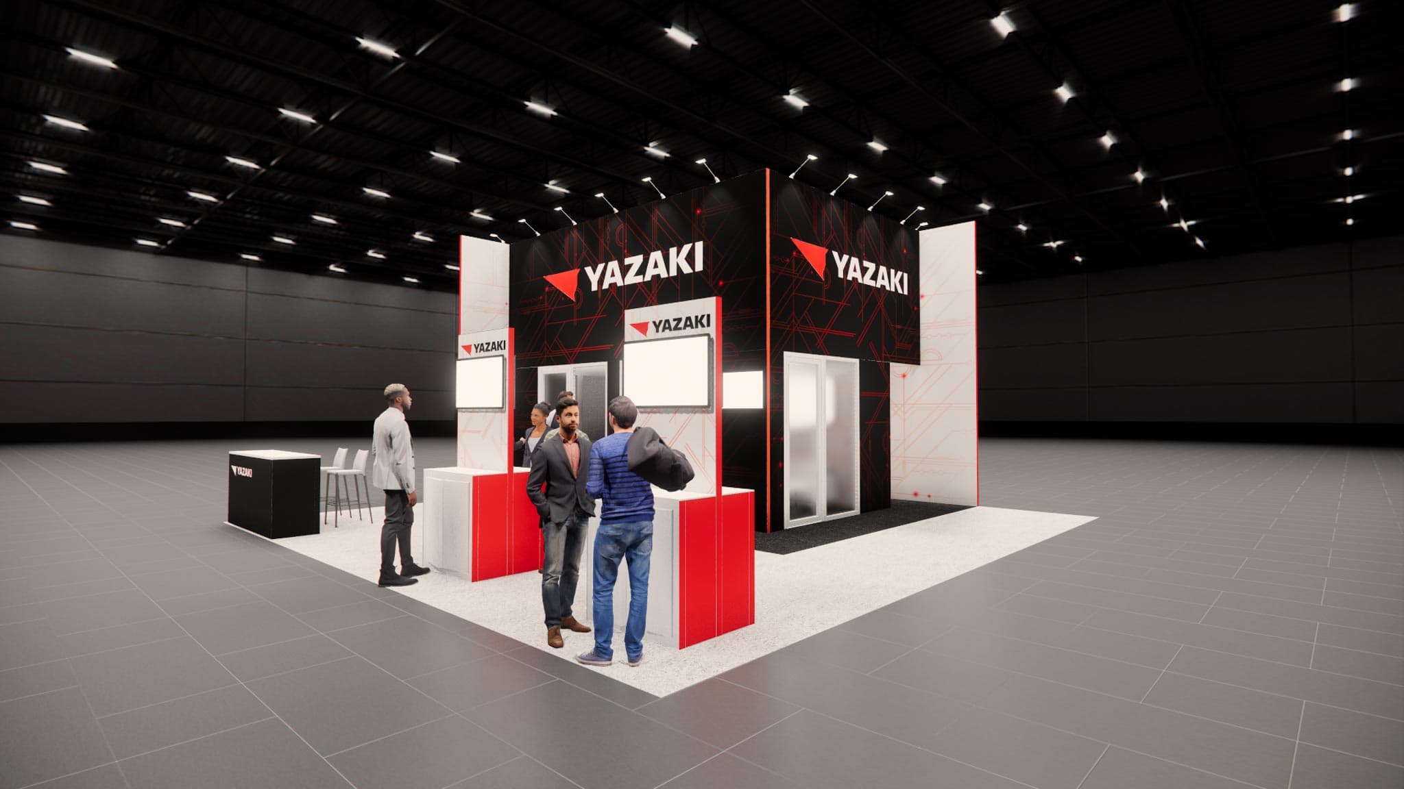 30 x 30 Trade Show Exhibit Double Decker Rental