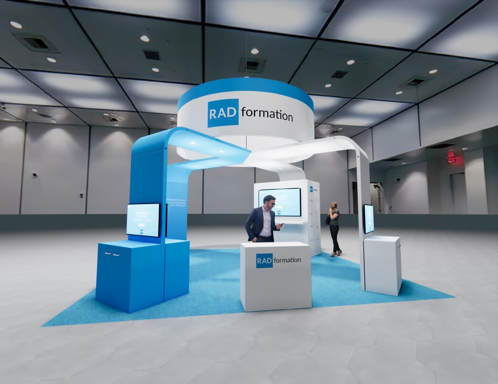Las Vegas trade show booth - 20 x 20 Las Vegas trade show display A11