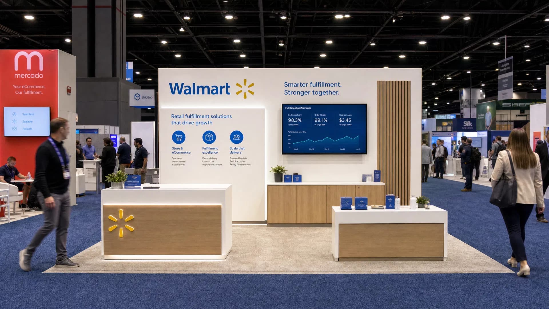 10 x 20 Fort Lauderdale Convention Exhibit Rental 07