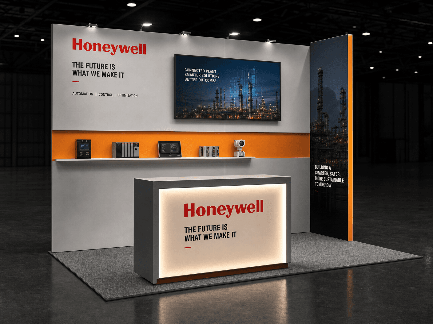 10 x 10 Fort Lauderdale Trade Show Exhibit Rental 45
