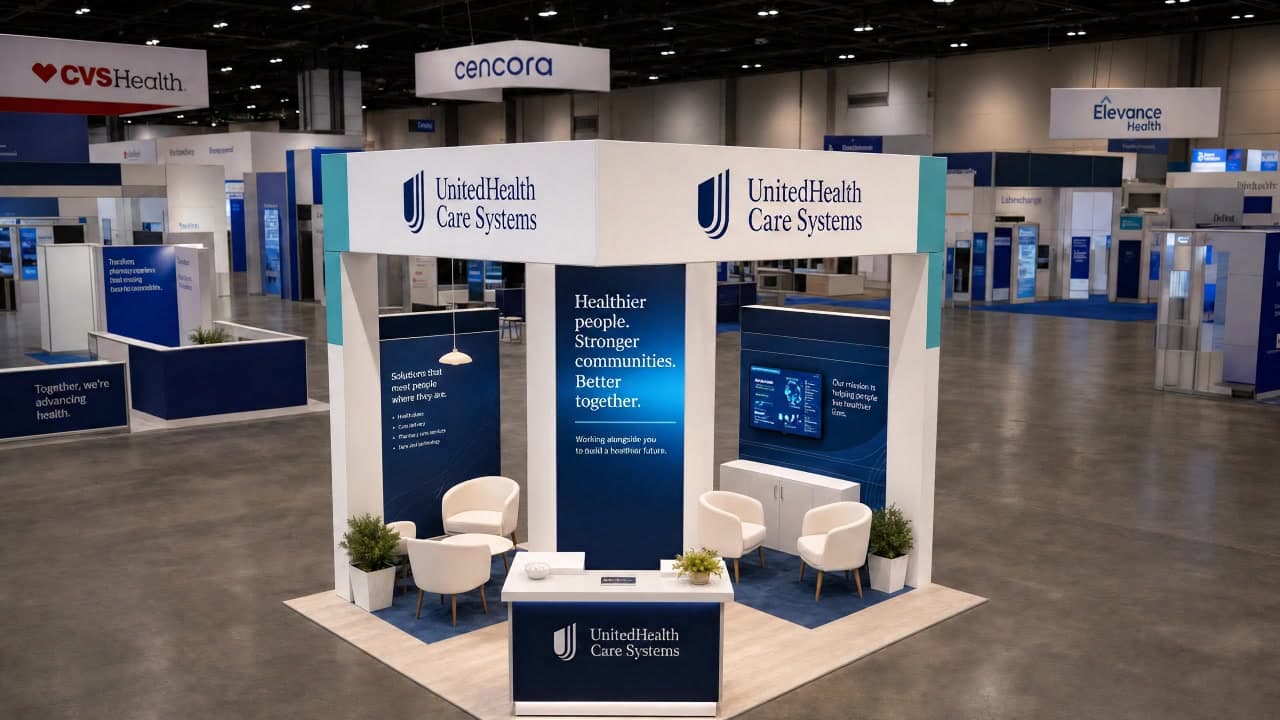 20 x 20 Fort Lauderdale Trade Show Exhibit Rental 03