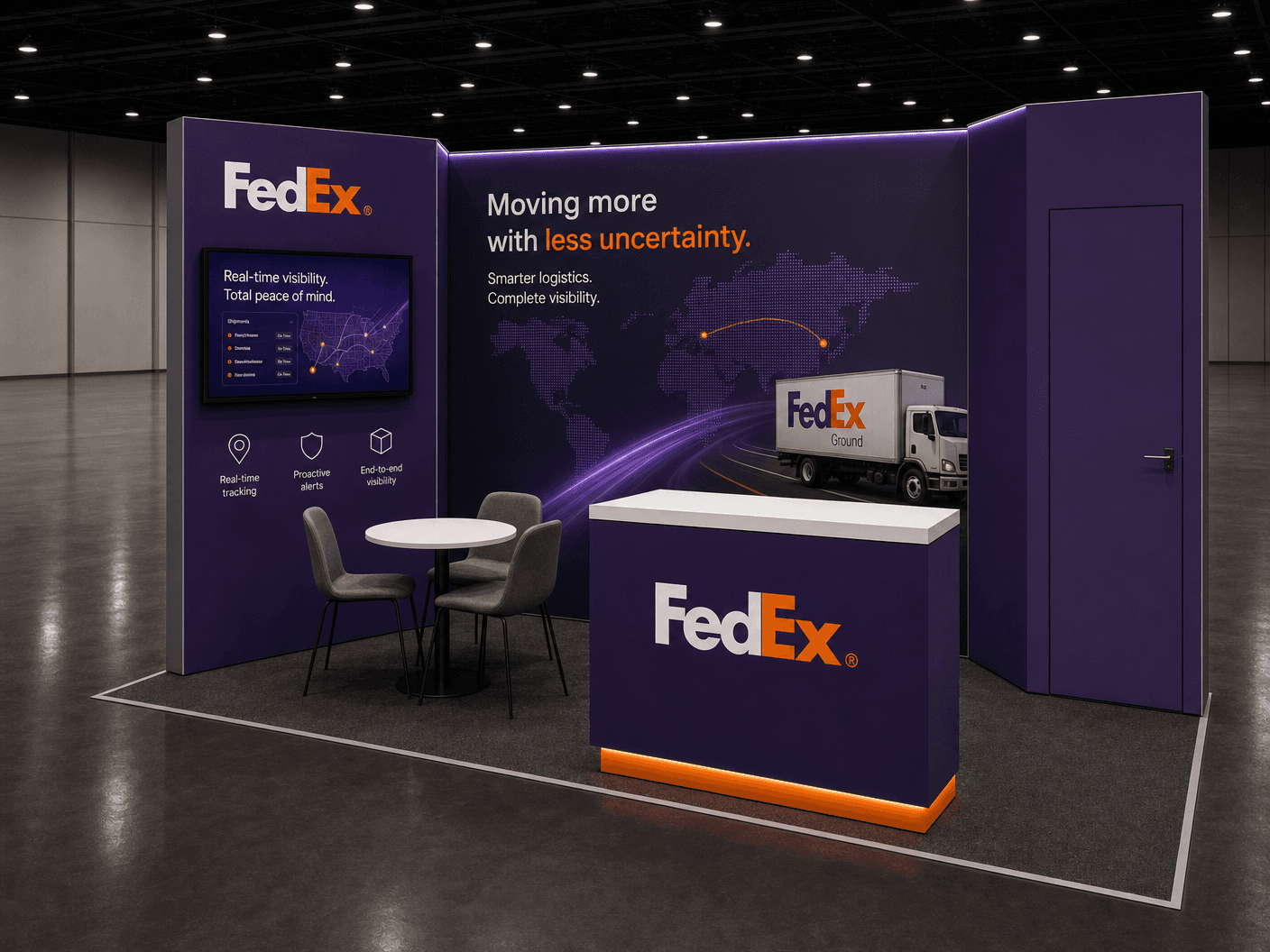 10 x 20 Florida Trade Show Exhibit Rental 33