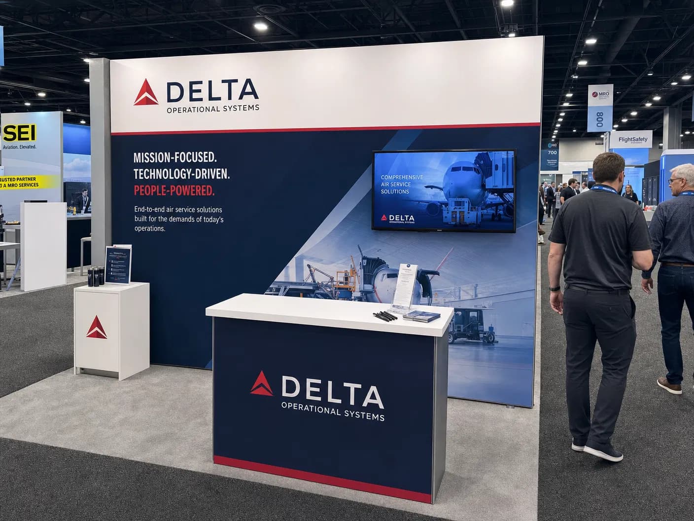 10 x 10 Fort Lauderdale Trade Show Exhibit Rental 09