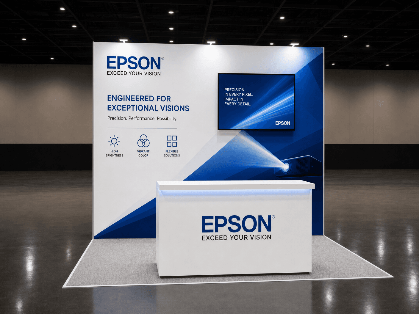10 x 10 South Florida Expo Exhibit Rental 35
