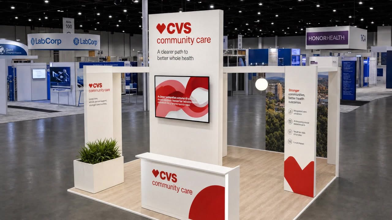 20 x 20 Fort Lauderdale Convention Exhibit Rental 04