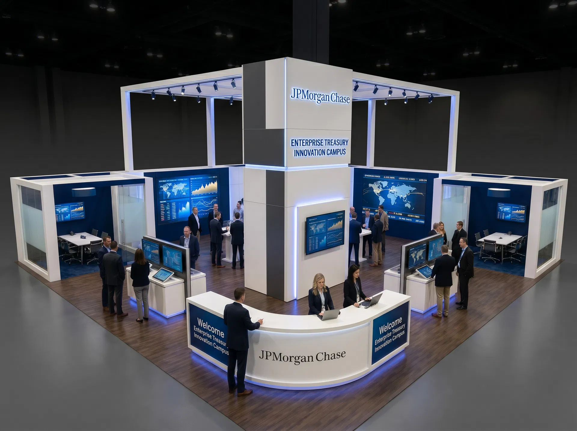 40 x 60 Orlando Expo Booth Rental Rental 28