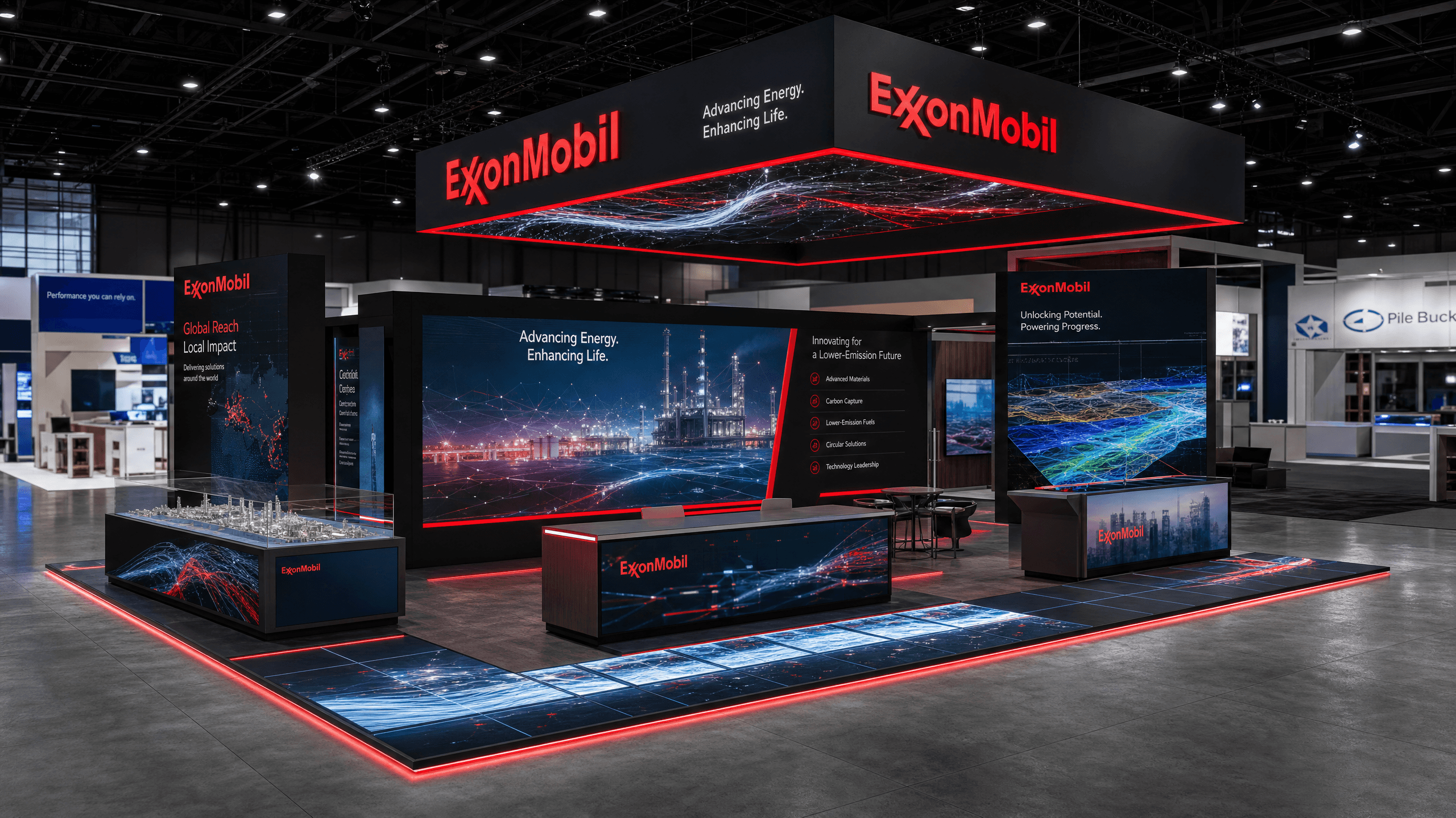 20 x 40 Miami Trade Show Exhibit Rental 20