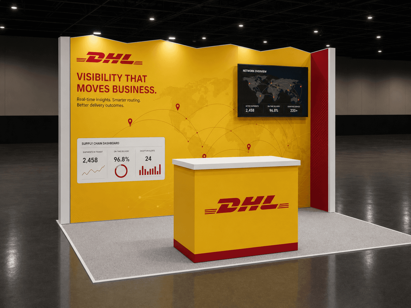 10 x 10 Orange County Convention Exhibit Rental 38
