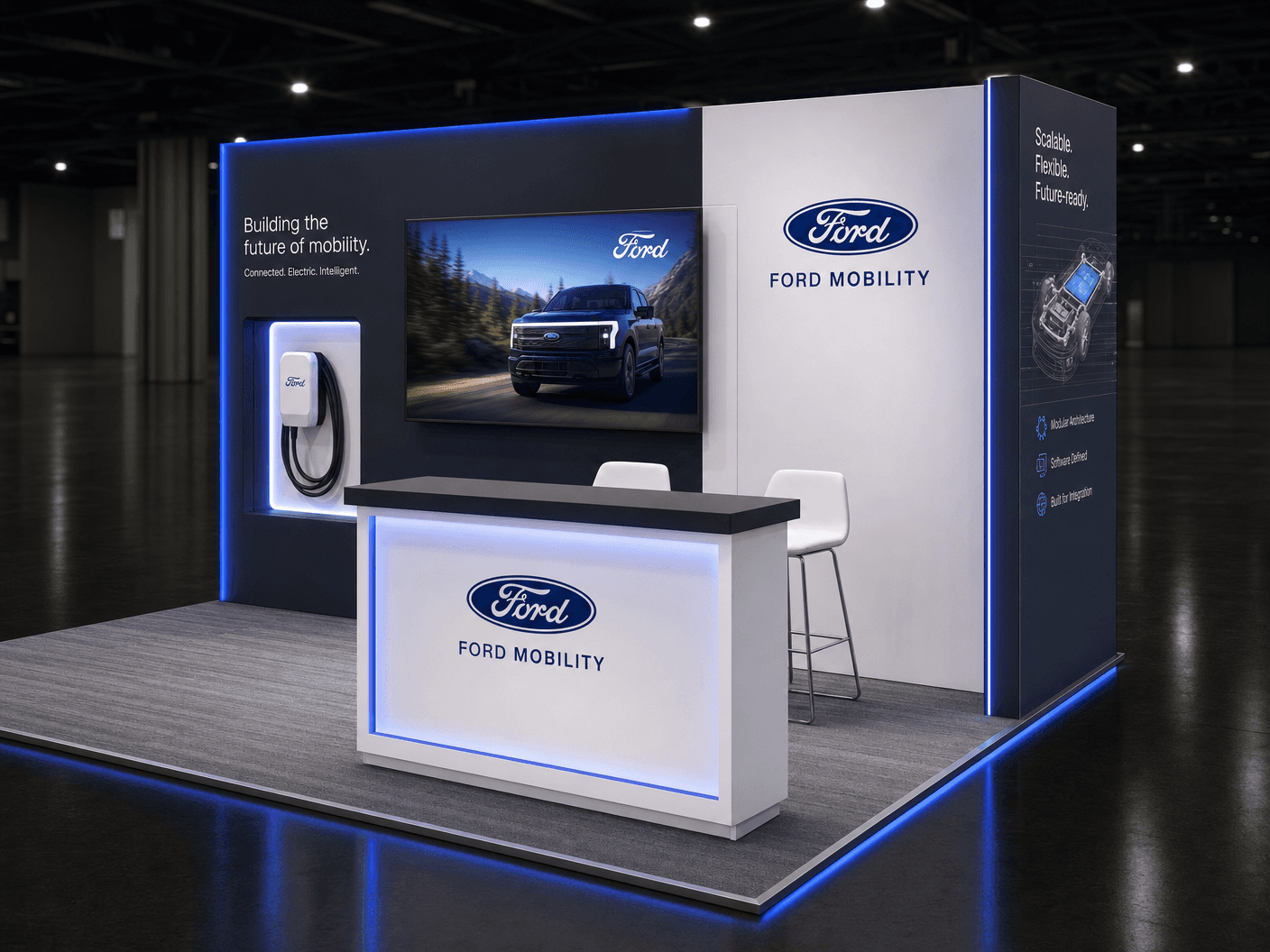 10 x 10 Miami Beach Convention Exhibit Rental 42