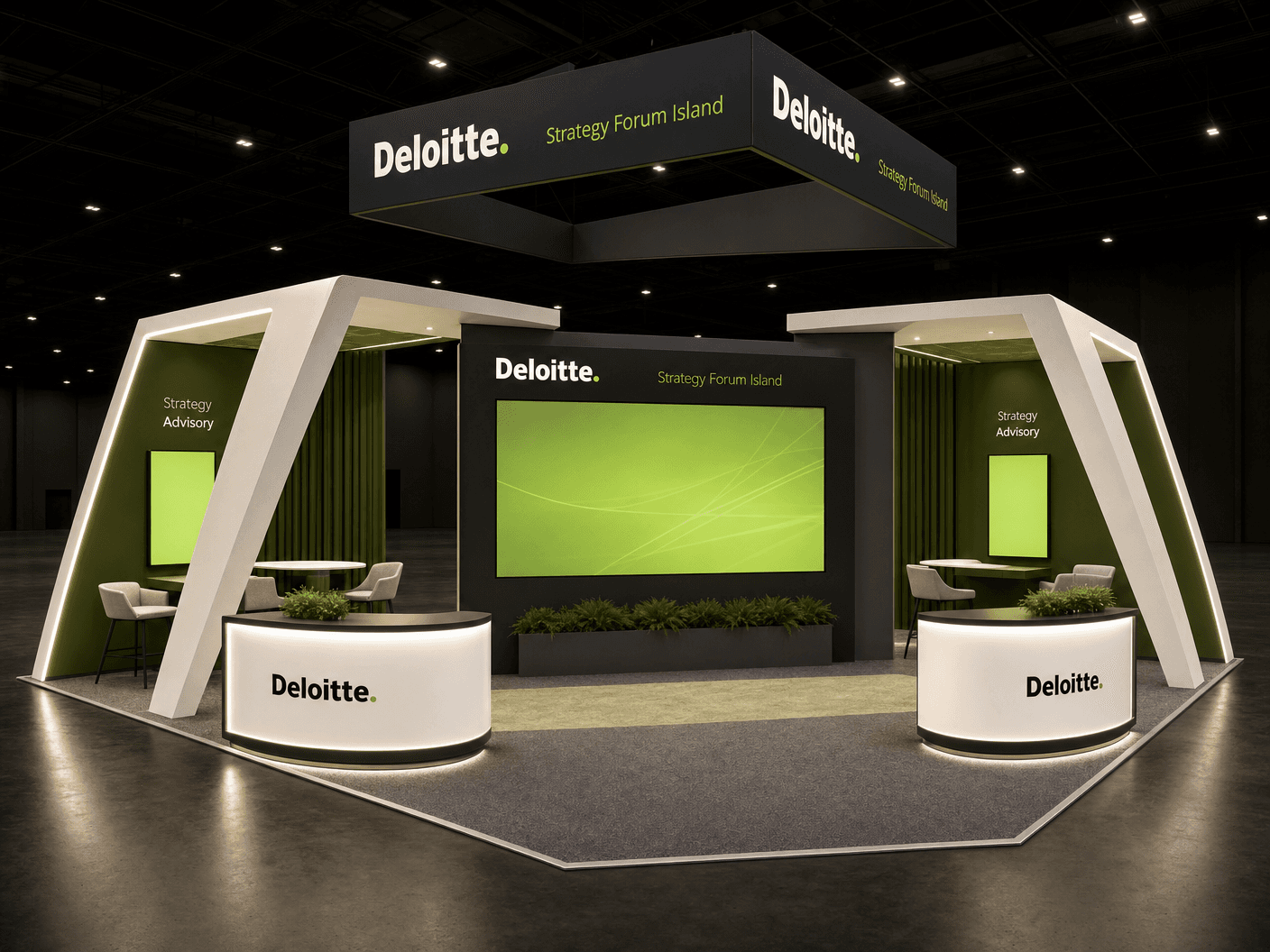 20 x 20 Florida Trade Show Exhibit Rental 30