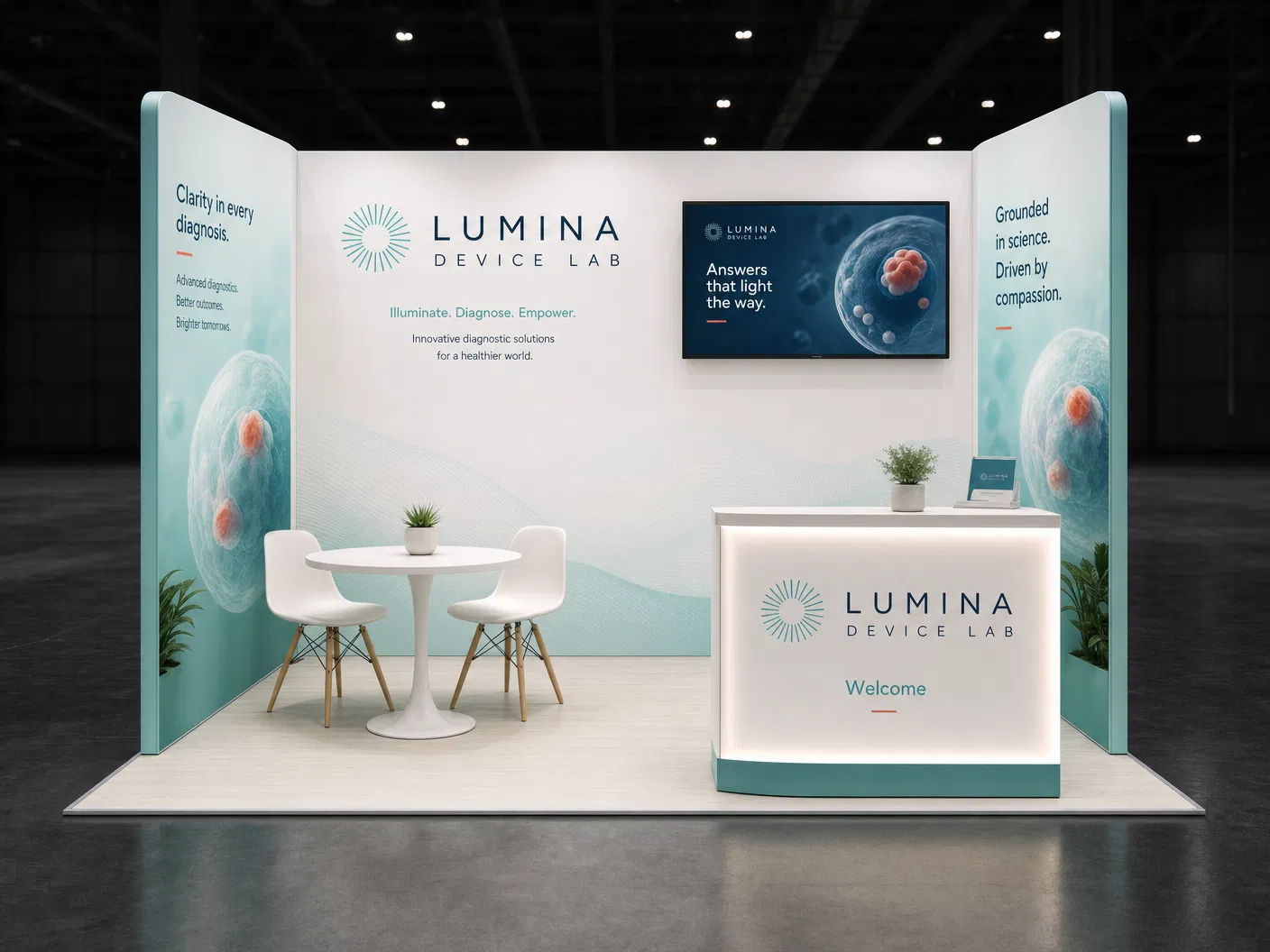 10 x 10 Miami Beach Convention Exhibit Rental 18