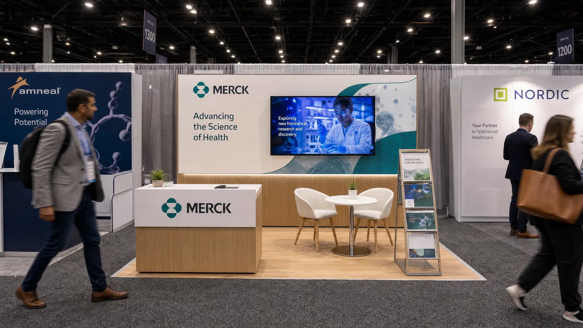 10 x 20 Miami Trade Show Exhibit Rental 05
