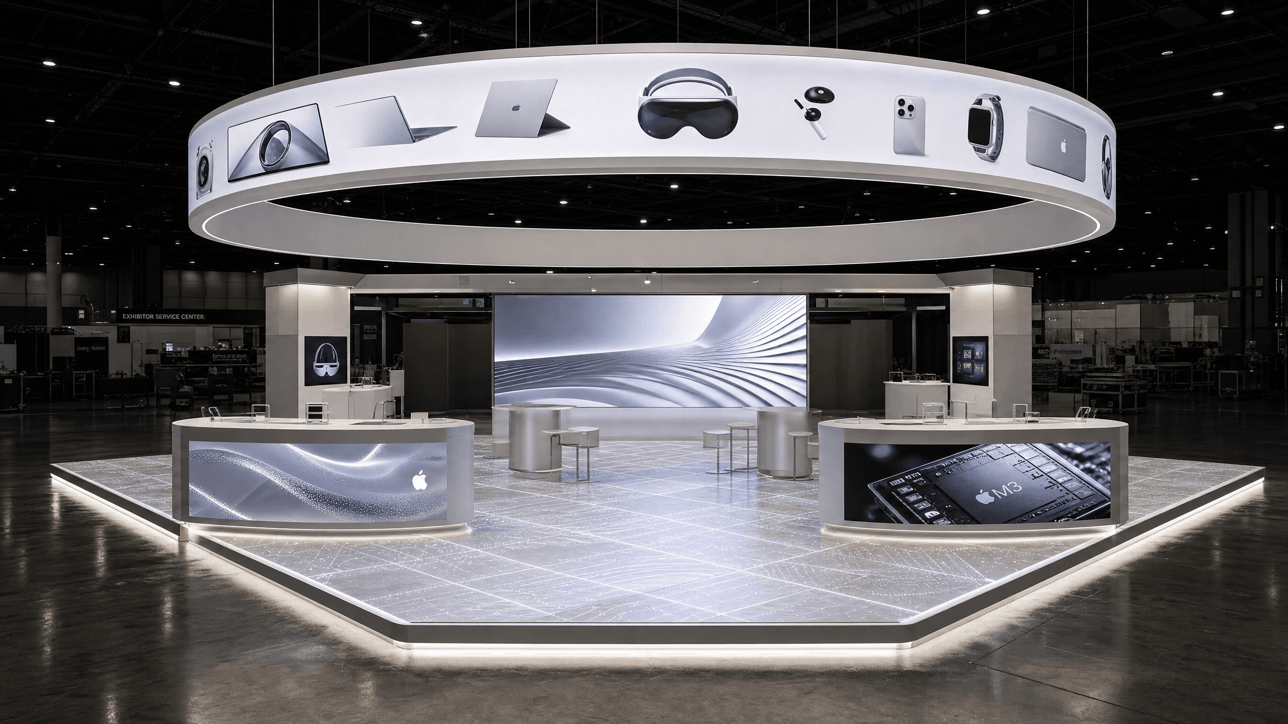 20 x 40 FIME Miami Exhibit Rental Rental 05