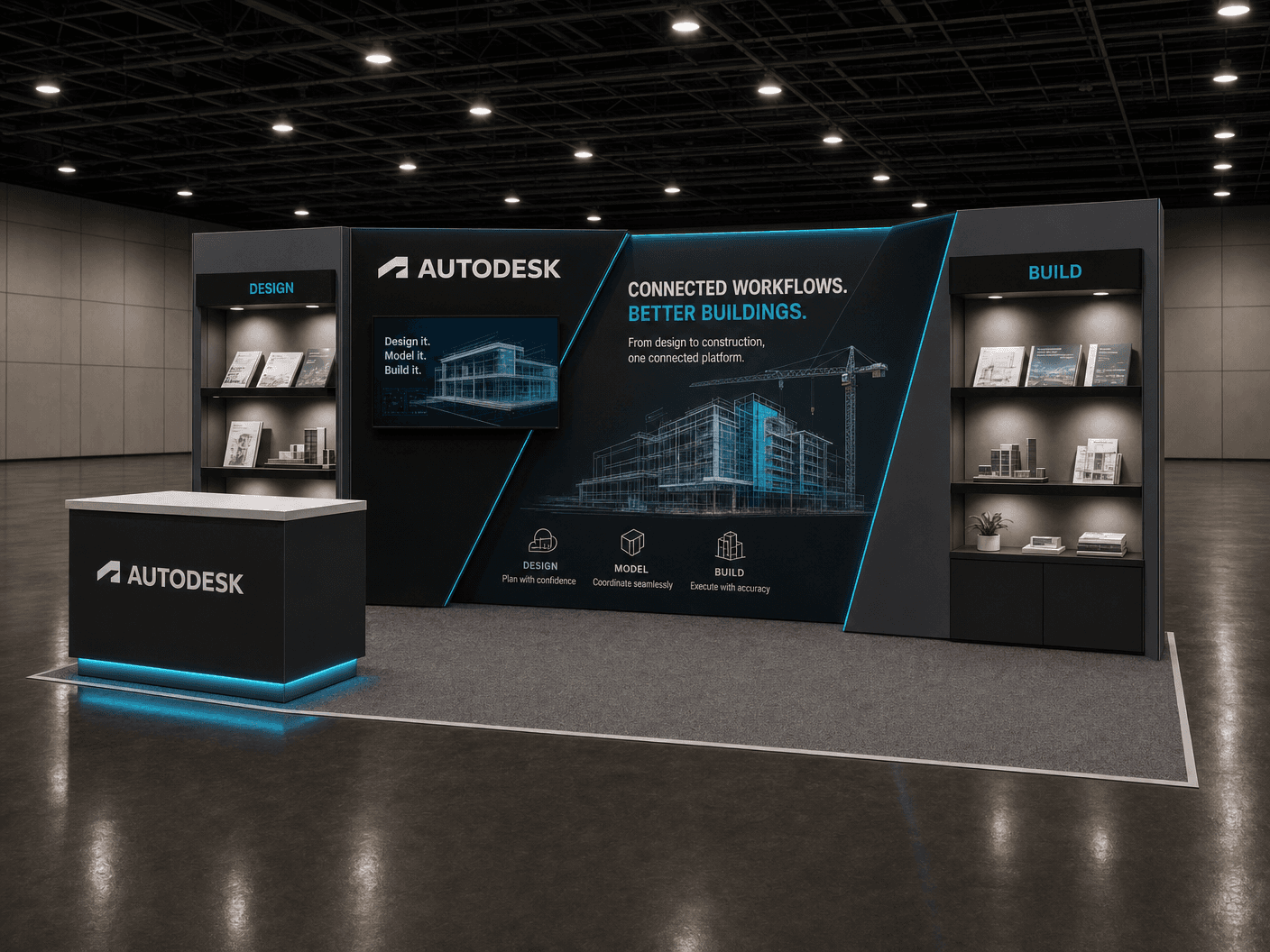 10 x 20 Orange County Convention Exhibit Rental 35