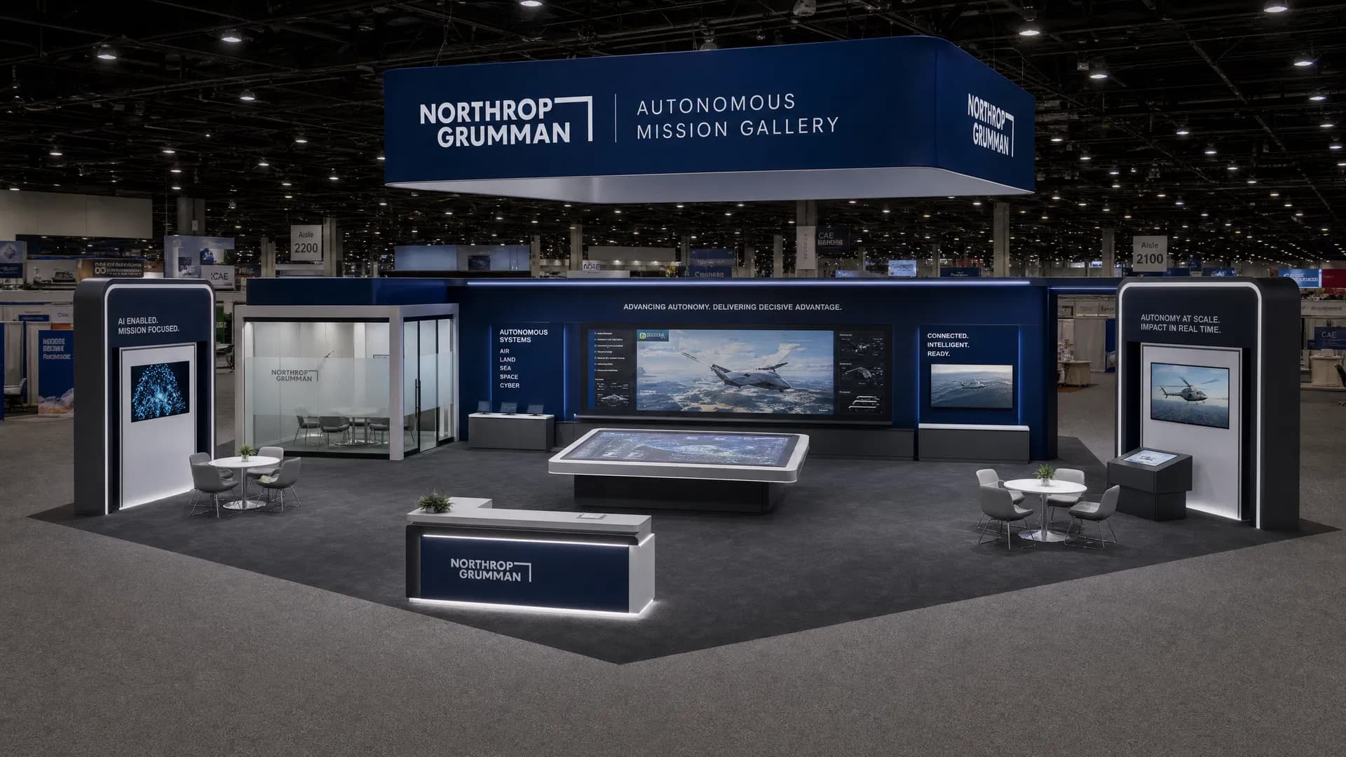 30 x 40 Fort Lauderdale Trade Show Exhibit Rental 03