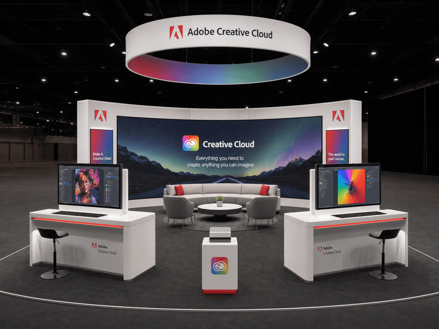 20 x 20 Miami Beach Convention Exhibit Rental 36