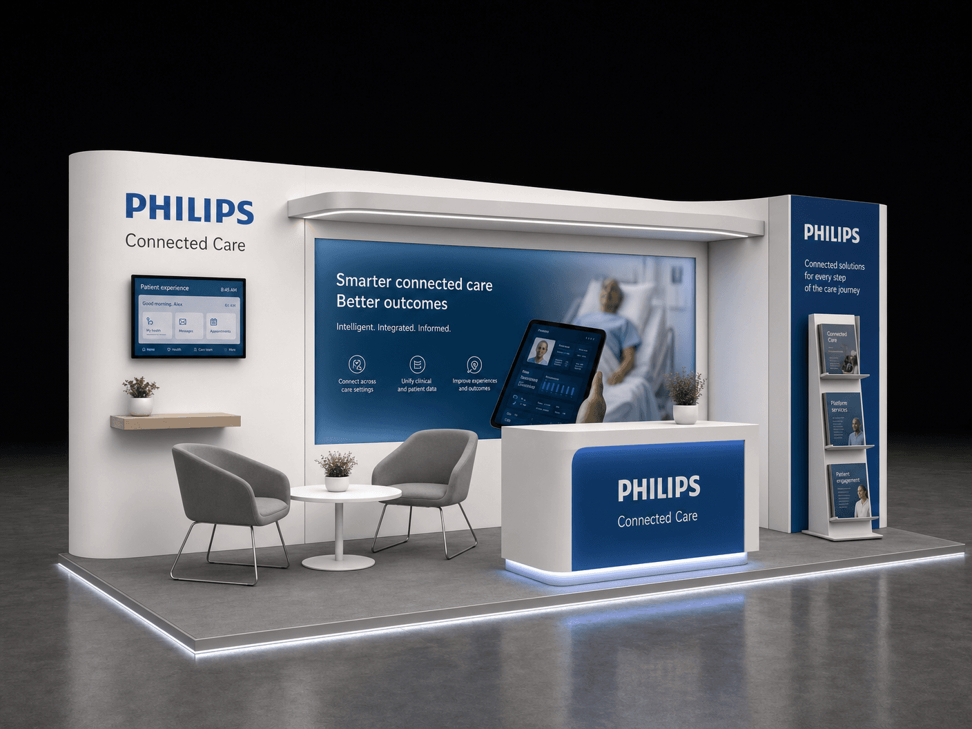 10 x 20 Fort Lauderdale Convention Exhibit Rental 55