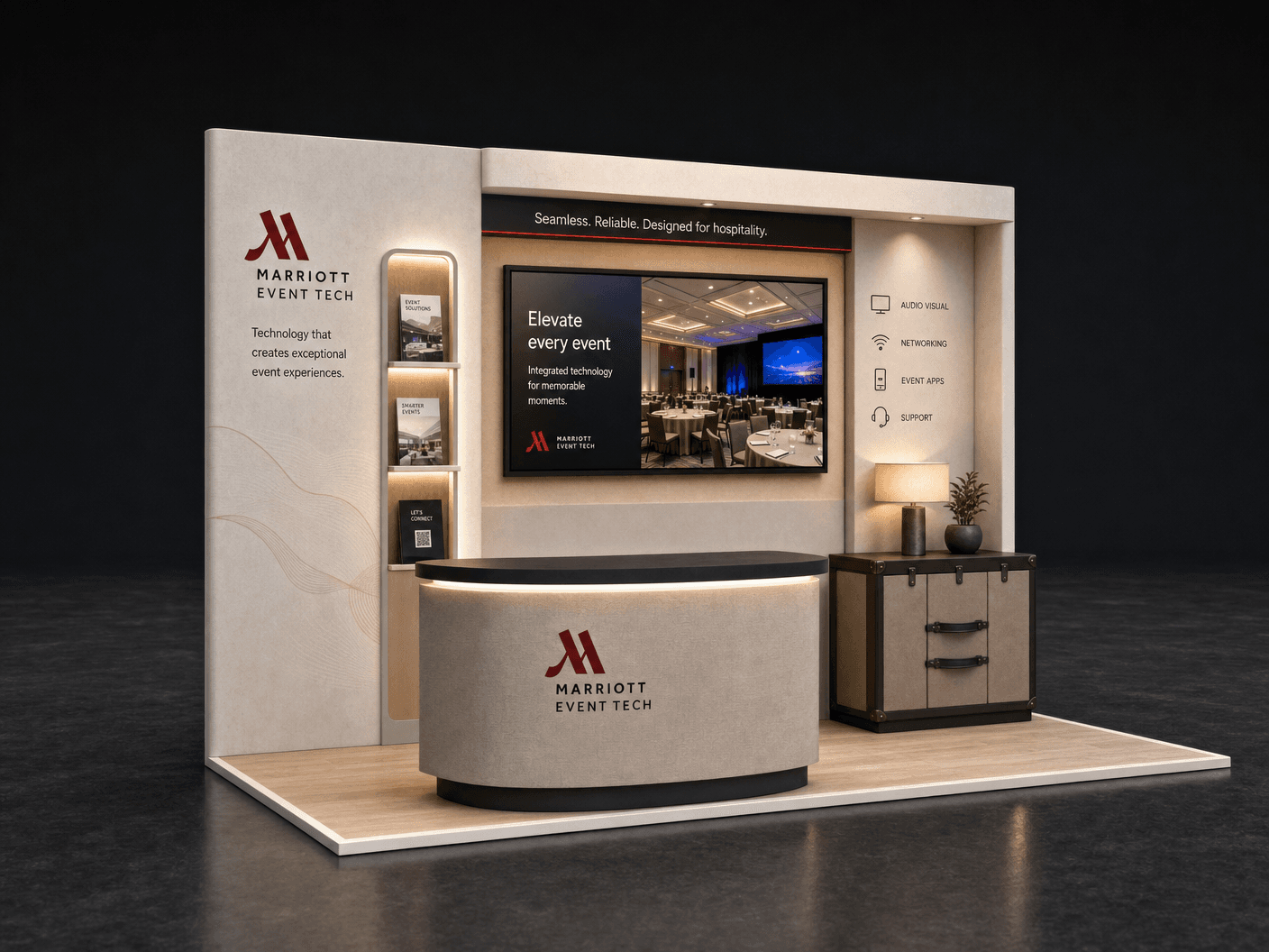 10 x 10 Orlando Expo Booth Rental Rental 64