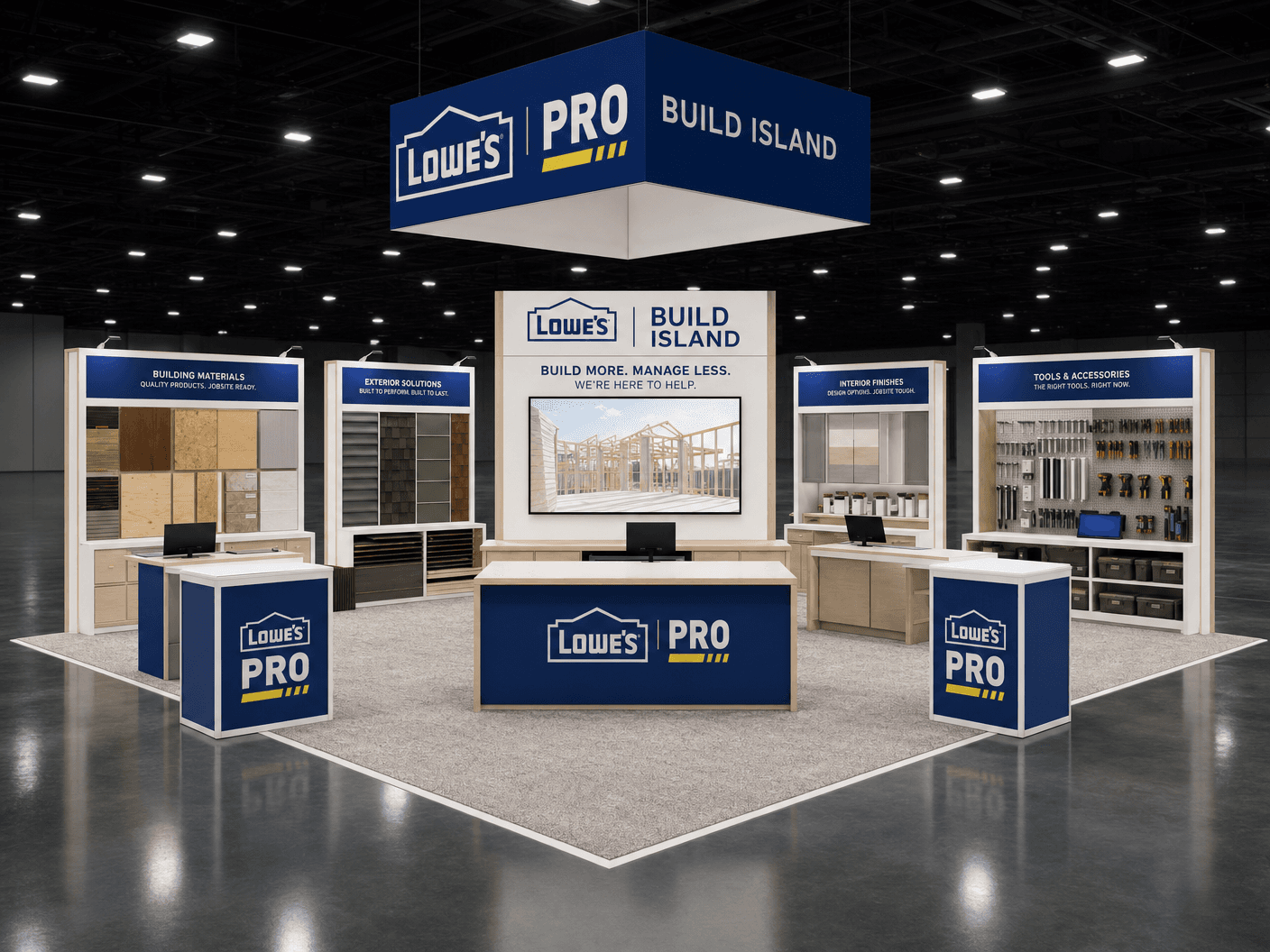 20 x 20 Fort Lauderdale Trade Show Exhibit Rental 39