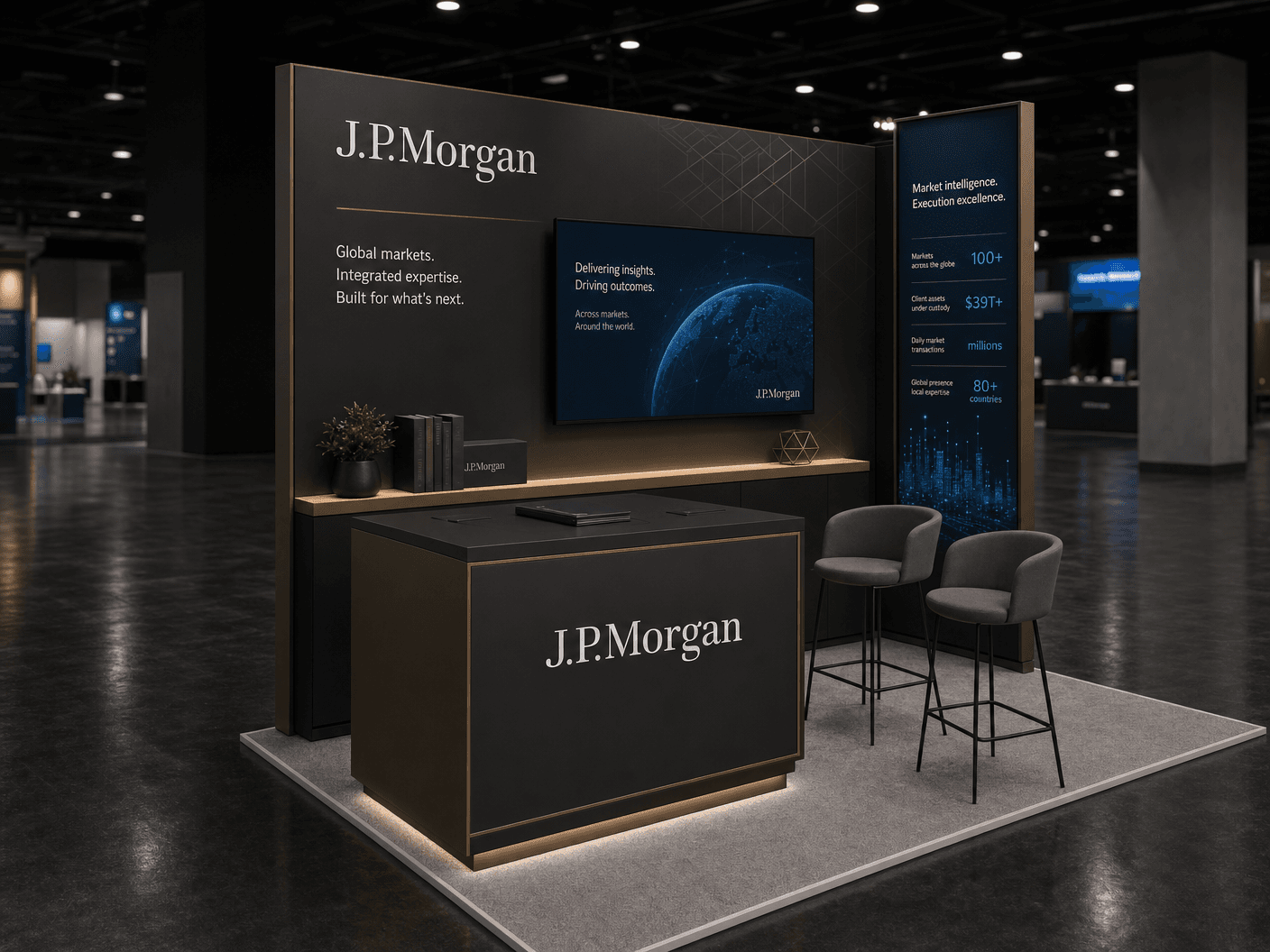 10 x 10 Florida Trade Show Exhibit Rental 48