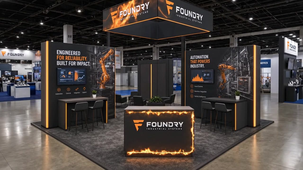 20 x 20 Miami Beach Convention Exhibit Rental 12