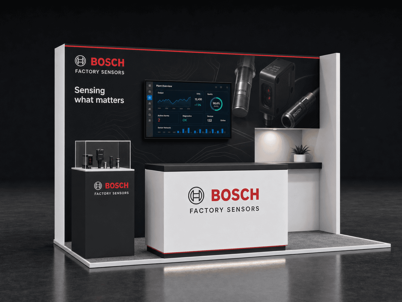 10 x 10 Miami Trade Show Exhibit Rental 56