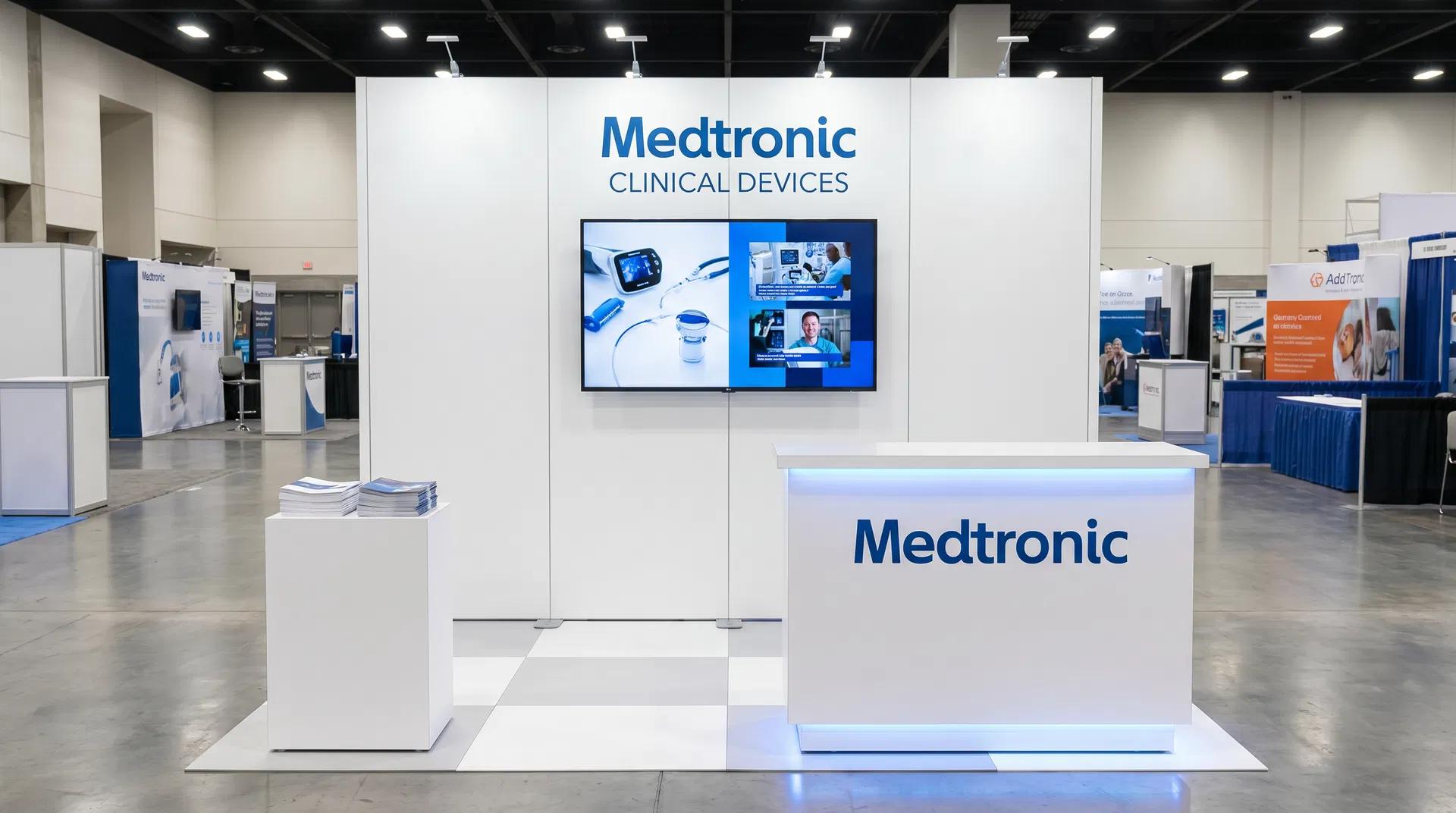 10 x 10 Orlando Trade Show Exhibit Rental 25