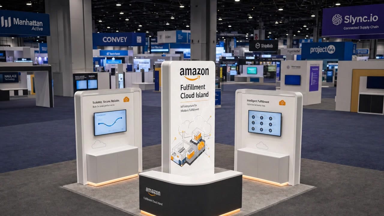 20 x 20 Miami Trade Show Exhibit Rental 02