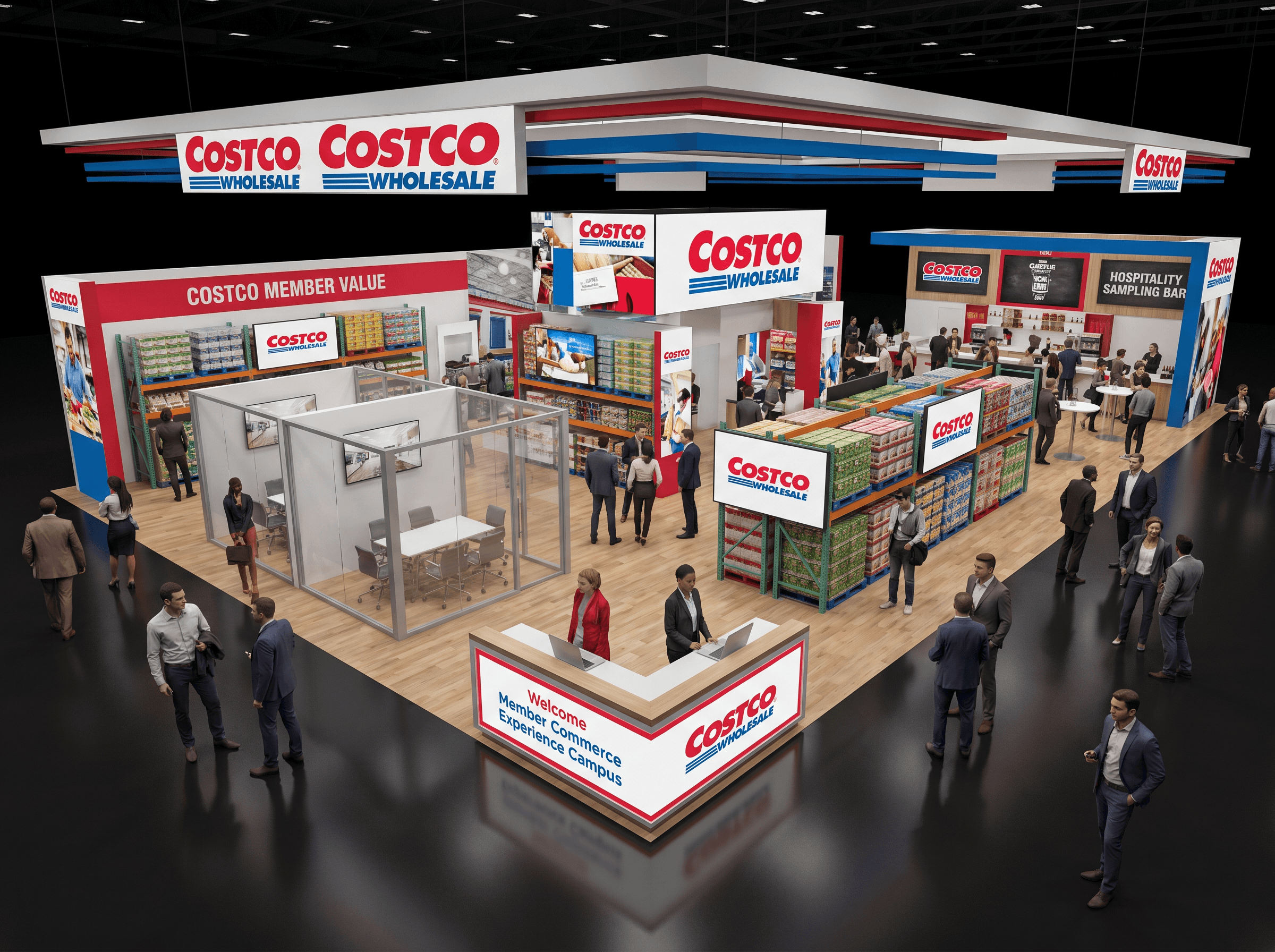 40 x 60 Fort Lauderdale Convention Exhibit Rental 22