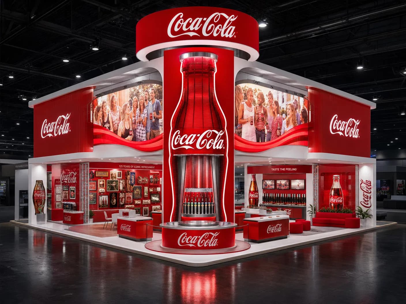 BevNET 30x30 LED Display Exhibit – Beverage Brands