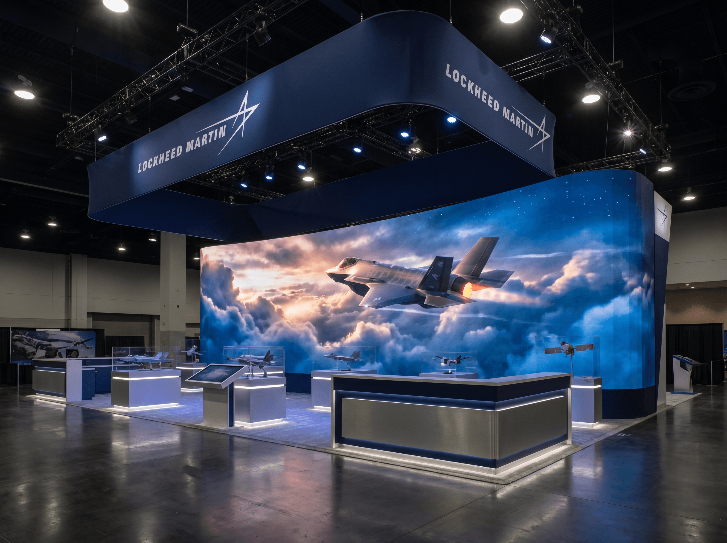 20x20 LED Exhibit Rental for JCK Boston